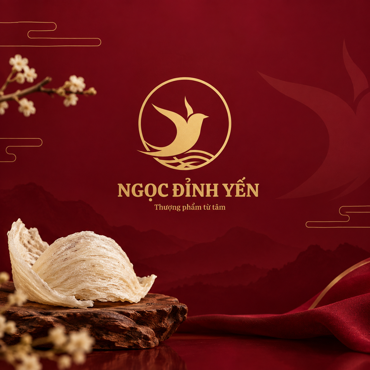 Yến chưng đường phèn